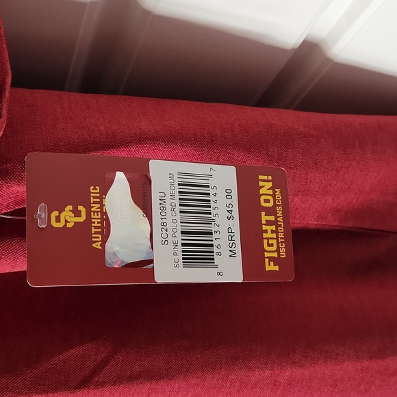 USC Trojans Men's Polo Shirt - Picture 3 of 5